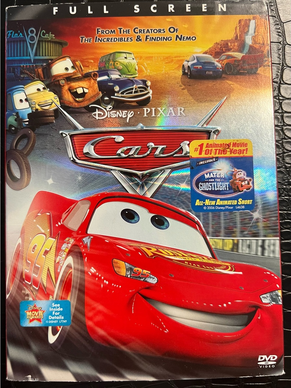 Disney Pixar Cars Full Screen DVD